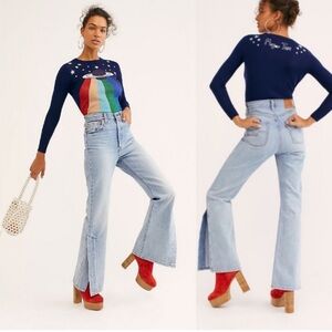 ✨BF SALE✨FP Levi's Ripcage Split Flare Jeans
